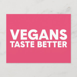 Vegansk appeal vykort