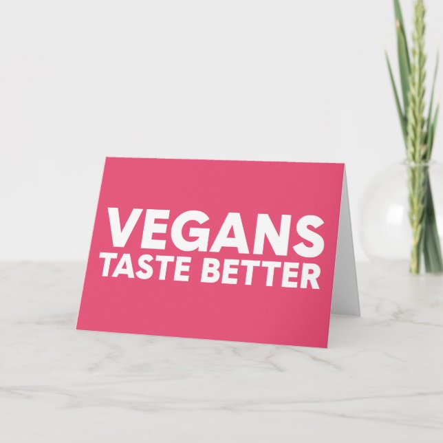 Vegansk charm inbjudan (Framsida)