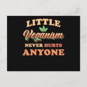 Vegansk slogan vykort