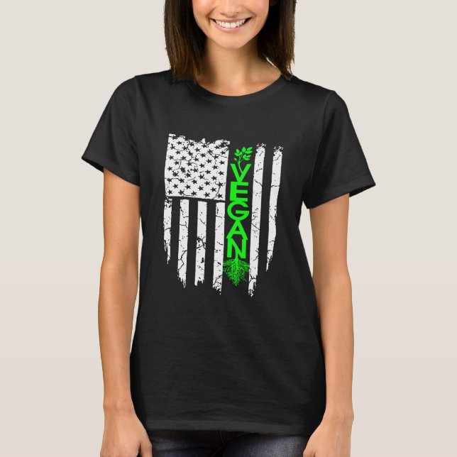VEGANSK - T SHIRT (Framsida)
