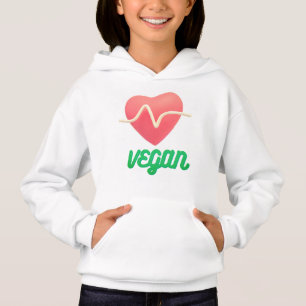 veganskt friskt hjärta t shirt