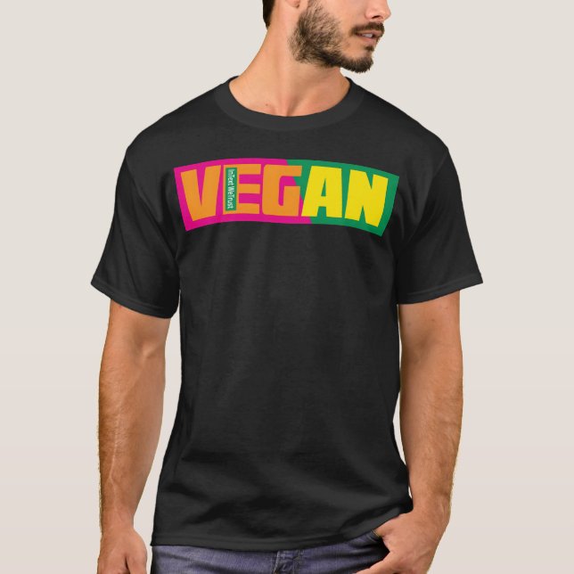 VeganSquared-familj T Shirt (Framsida)