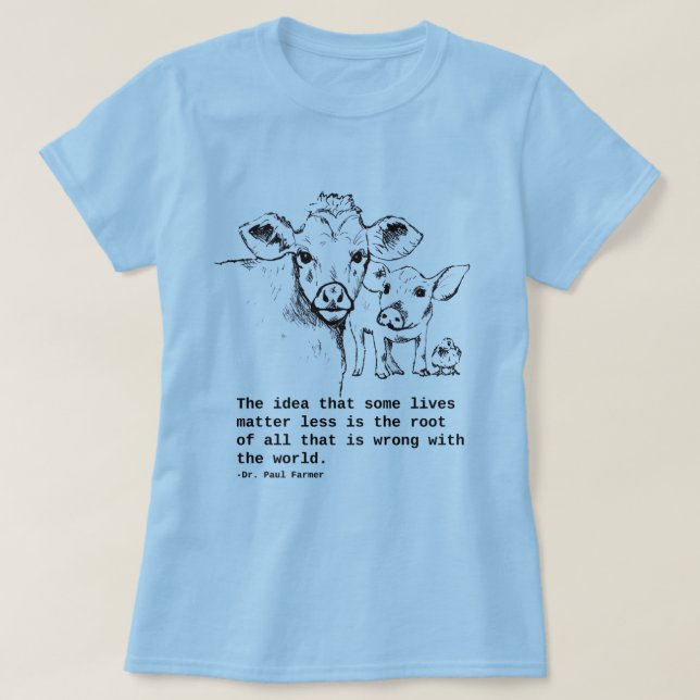VeganTshirt Tee Shirt (Design framsida)
