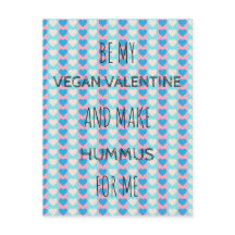 VEGANVALENTINvykort för vegans
