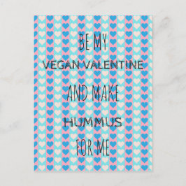 VEGANVALENTINvykort för vegans Helg Vykort