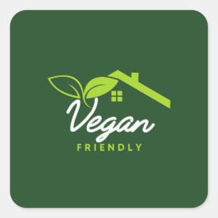 Veganvänlig. Veganska etiketter