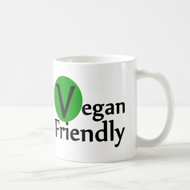 Veganvänskapsmatch Kaffemugg (Höger)