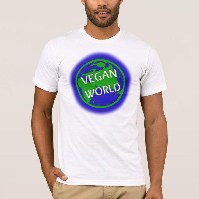 Veganvärld Tee (Framsida)
