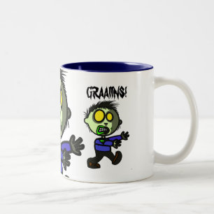 VeganZombiemugg Två-Tonad Mugg