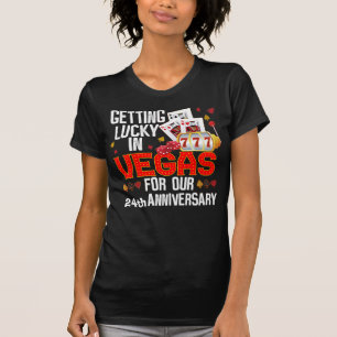 Vegas-årsdag Anpassa par Resa Matching T Shirt
