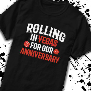 Vegas-årsdagen Resa - Vegas Par - Las Vegas T Shirt