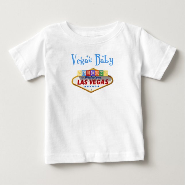 Vegas Baby Infant T-Shirt Boy (Framsida)