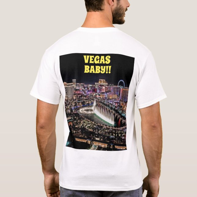 Vegas Baby T Shirt (Baksida)