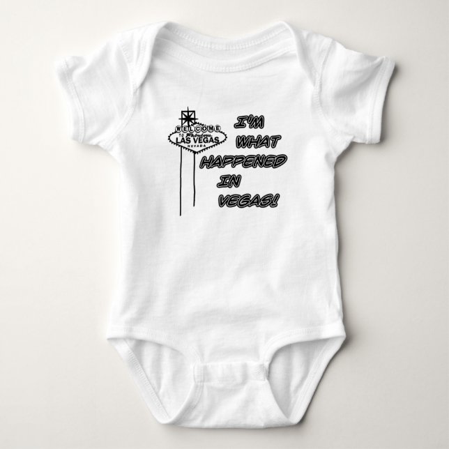 Vegas baby t-shirt (Framsida)