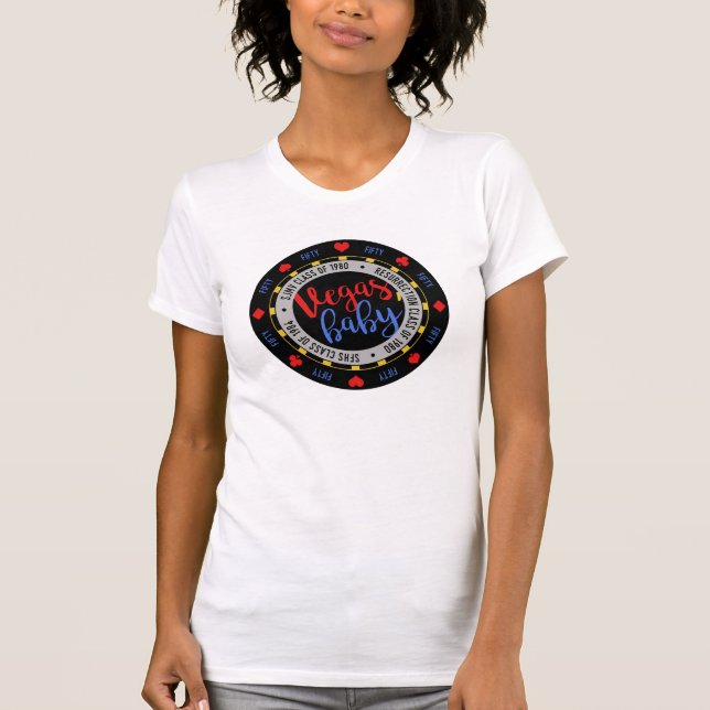 Vegas baby! tee shirt (Framsida)
