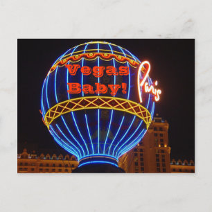 Vegas Baby! Vykort