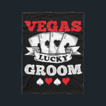 Vegas Bachelor-partiet gift i Vegas Groom Squad Fleecefilt<br><div class="desc">Vegas Bachelor-partiet gift i Vegas Groom Squad</div>