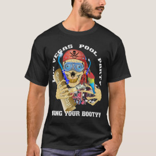 Vegas Bassäng Pirat för din Booty T Shirt