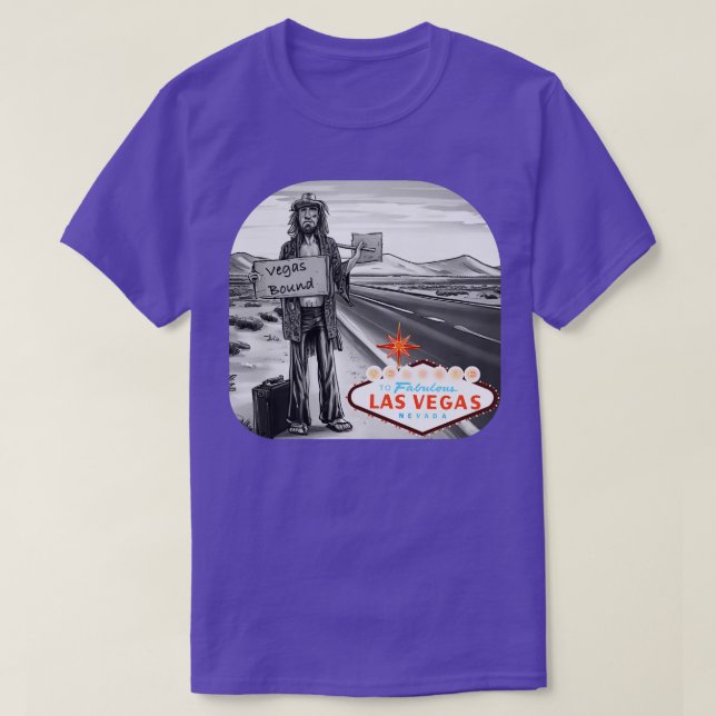 Vegas Bound T Shirt (Design framsida)