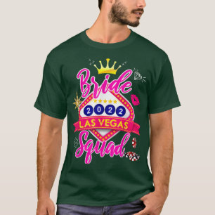 Vegas Bride Squad 2022, gift i Vegas Bachelore T Shirt