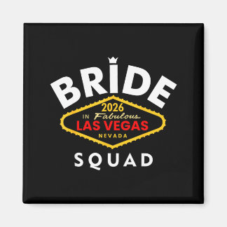 Vegas Bride Squad 2026 Married in Vegas Magnet