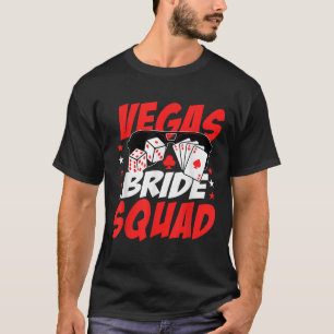 Vegas Brud Sällskap Bröllop Möhippa T Shirt