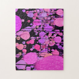 Vegas colorful suspended raindrops Puzzle Pussel