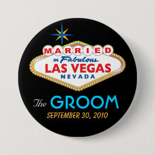 Vegas Destination Bröllop BRUDGUMMEN knapp