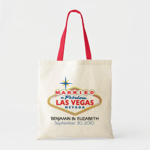 Vegas destination som gifta sig jubileums- toto tygkasse