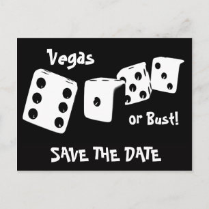 Vegas eller Bust Spara datumvykortet Meddelande Vykort