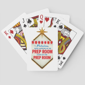 Vegas förberedelserum Roliga Pokerkort Casinokort