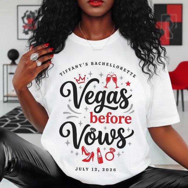 Vegas före bröllopet Möhipparty T Shirt (Skapare uppladdad)