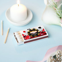 Vegas Giftermål Poker Chip Match Box