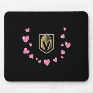 Vegas Golden Knights Alla hjärtans dag kärlek offi Musmatta