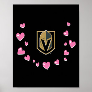 Vegas Golden Knights Valentine Love officiellt lic Poster