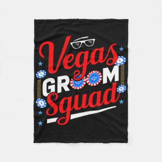 Vegas Groom Squad Vegas Bachelor Party har gift si Fleecefilt