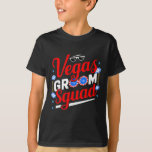 Vegas Groom Squad Vegas Bachelor Party har gift si T Shirt<br><div class="desc">Vegas Groom Squad Vegas Bachelor Party gifta sig i Vegas</div>