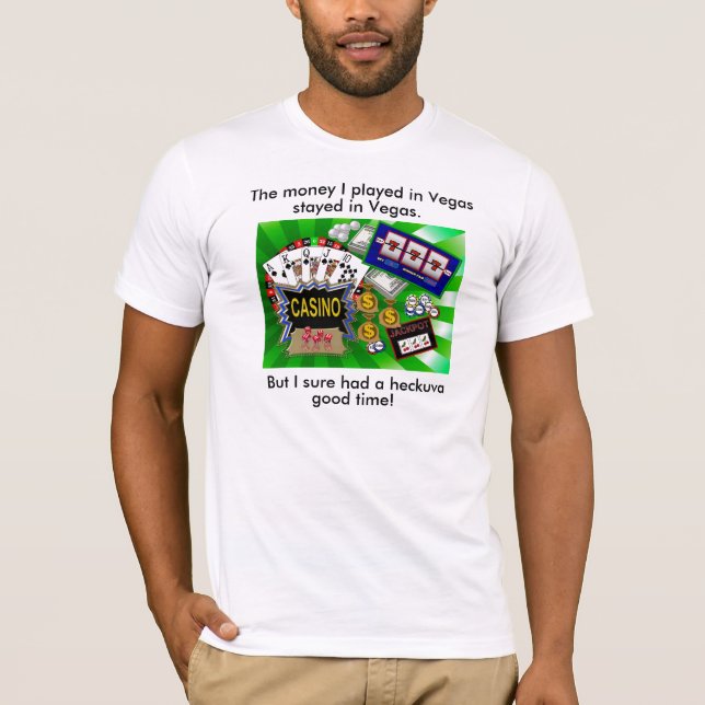 Vegas Heckuva Time T skjorta Shirt (Framsida)
