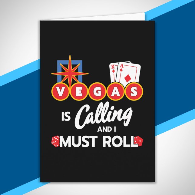 Vegas kallar - Fest i Las Vegas - Vegas-resa Kort (Skapare uppladdad)