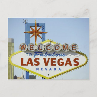 Vegas Kommer In Under Dagen Vykort