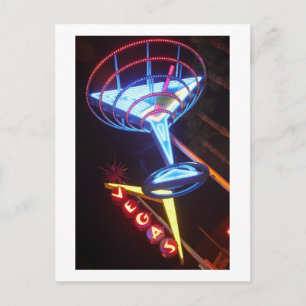 Vegas Martini Vykort