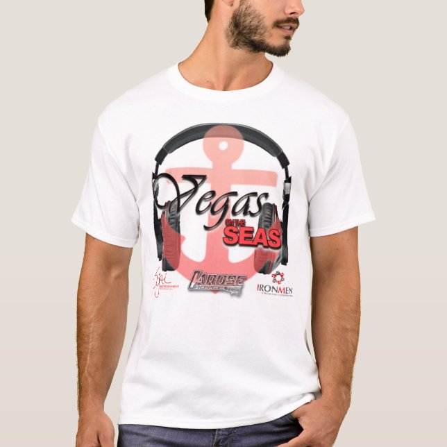 Vegas på de havsutslagsplatserna & tankerna t shirt (Framsida)