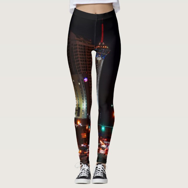 Vegas Paradise Road Leggings (Framsida)