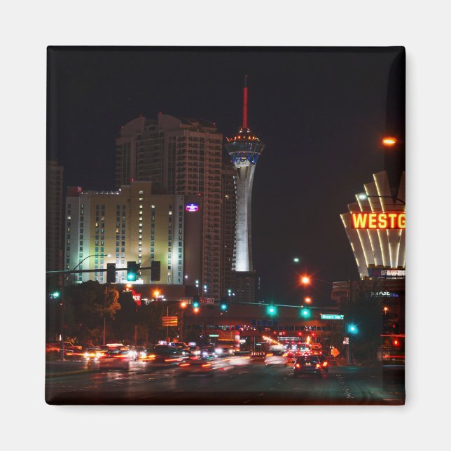 Vegas Paradise Road Magnet (Framsidan)