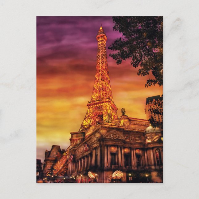 Vegas - Paris - Paris Hotel Vykort (Framsida)