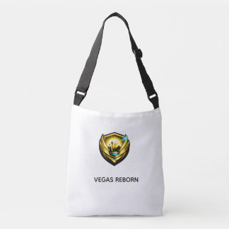 Vegas Reborn Cross-Body Väska med Guldspänne