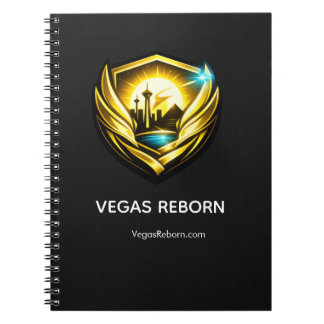Vegas Reborn Gold Crest Classic anteckningsbok