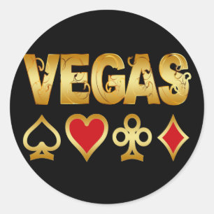 VEGAS RUNT KLISTERMÄRKE