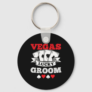 Vegas Sängkammarparty Gift I Vegas Brudgumsskvadra Nyckelring