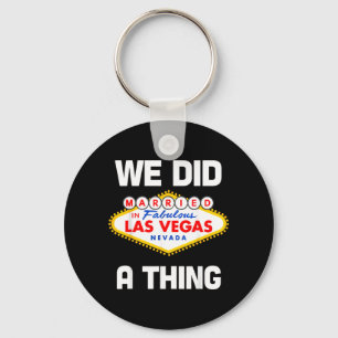 Vegas Sängkammarparty Gifta I Vegas Brudgum Brud Nyckelring